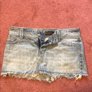Hollister Jean skirt